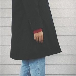 Unisex Black Coat